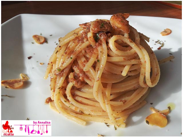 spaghetti with bottarga angle