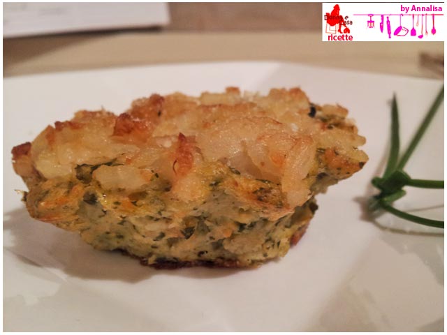 Vegetable pies baked with rice sinlge
