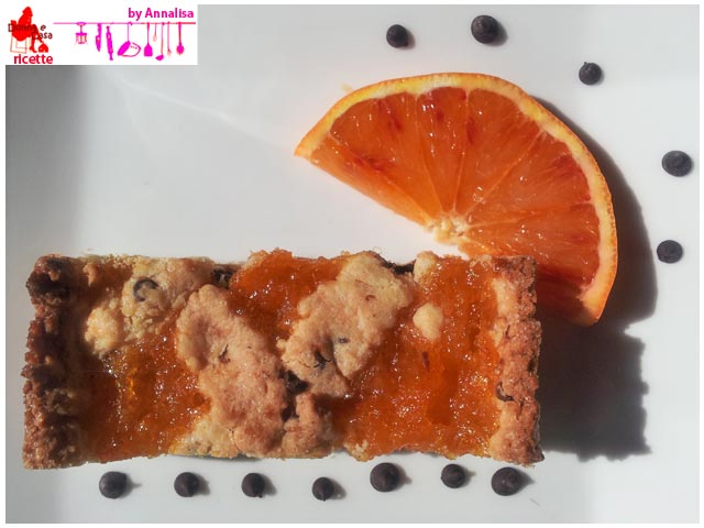 Tart with homemade orange marmalade foto4